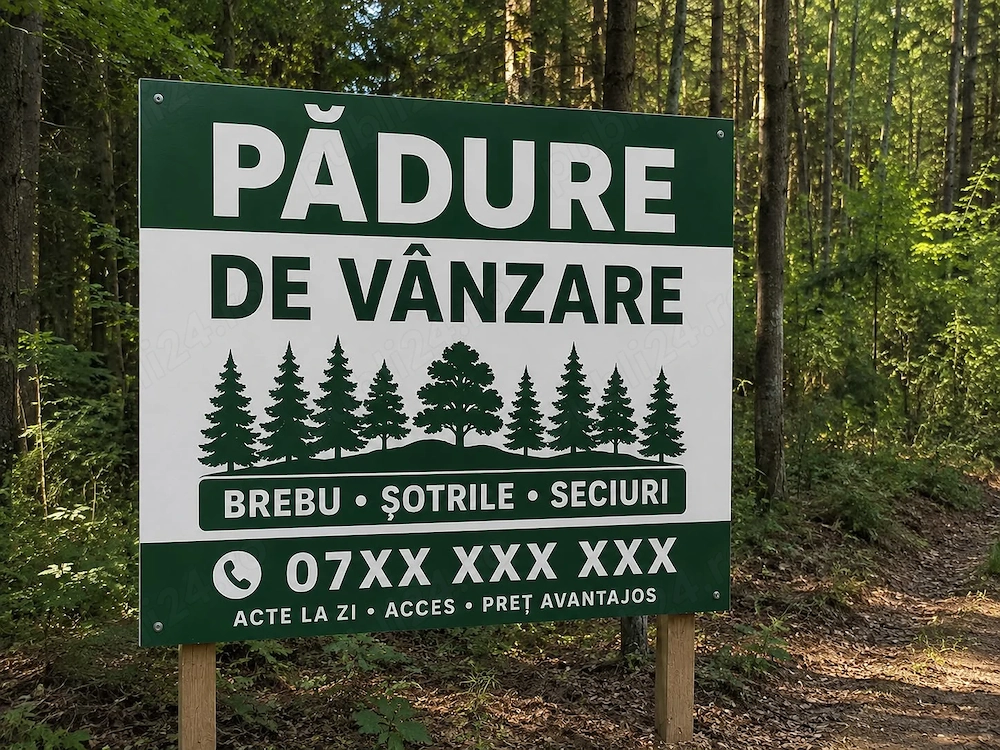 Padure în Brebu, Șotrile, Seciuri