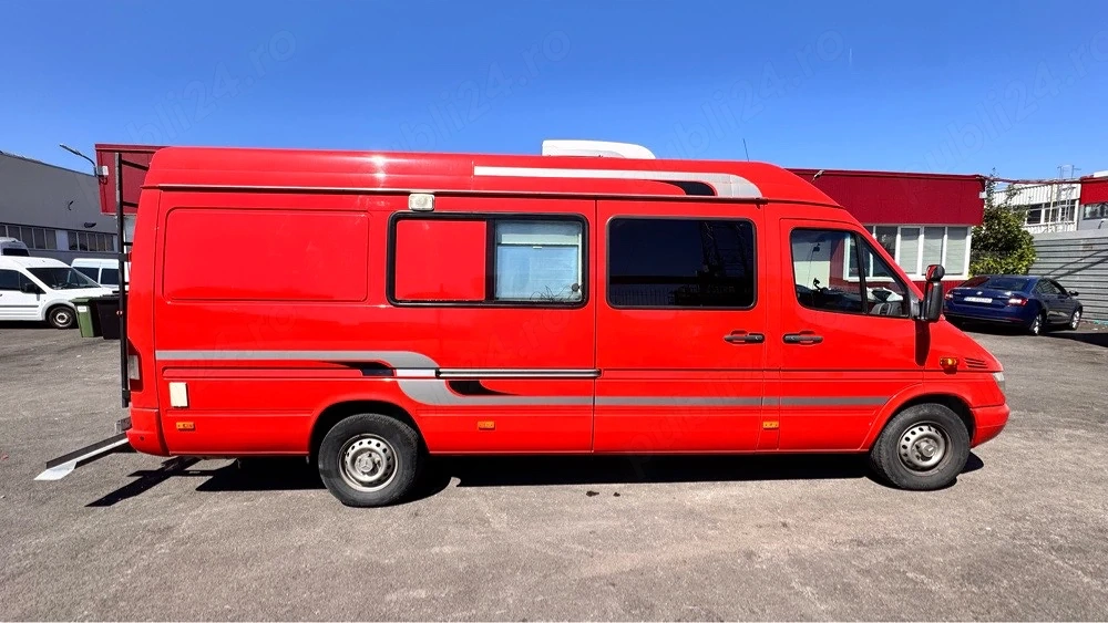 autorulota mercedes-benz sprinter omologata