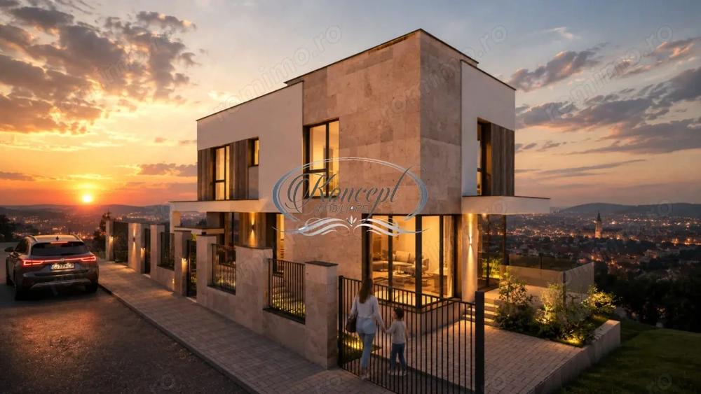 Casa premium cu panorama spectaculoasa in Andrei Muresanu