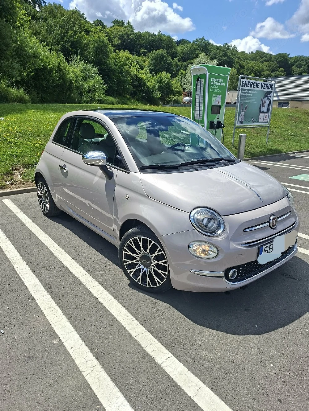 Fiat 500 Hybrid Lounge 1.0 70 CP   2020   Panoramic   Navi   Cruise   Impecabil
