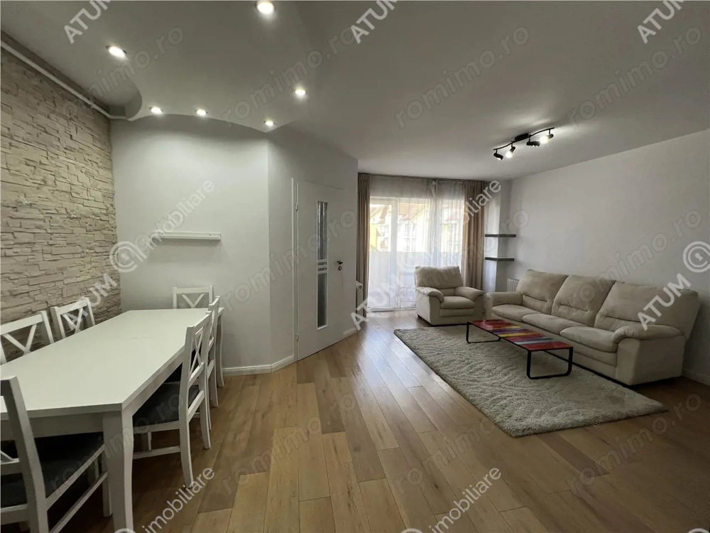 Apartament cu 3 camere decomandate si balcon la etajul 2 zona Turnisor