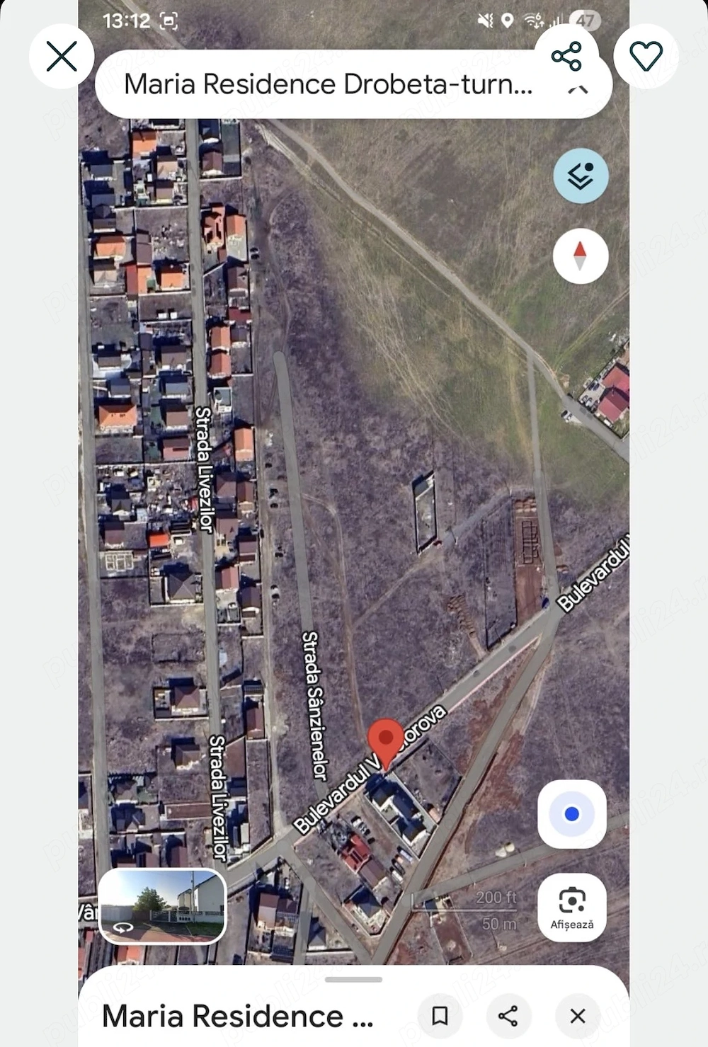 Direct proprietar-Teren investitii imobiliare 8000 mp la bulevard