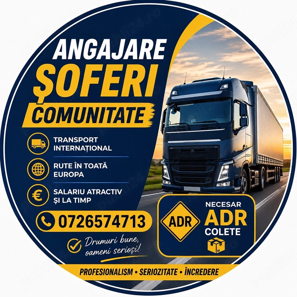 Soferi profesionisti AIRCARGO 