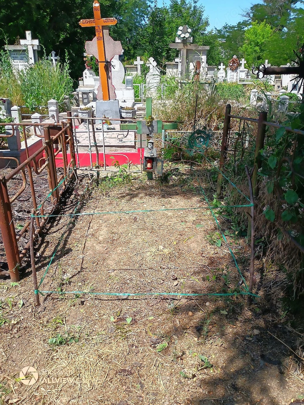 cedez concesiune loc de  veci cimitir eternitatea 