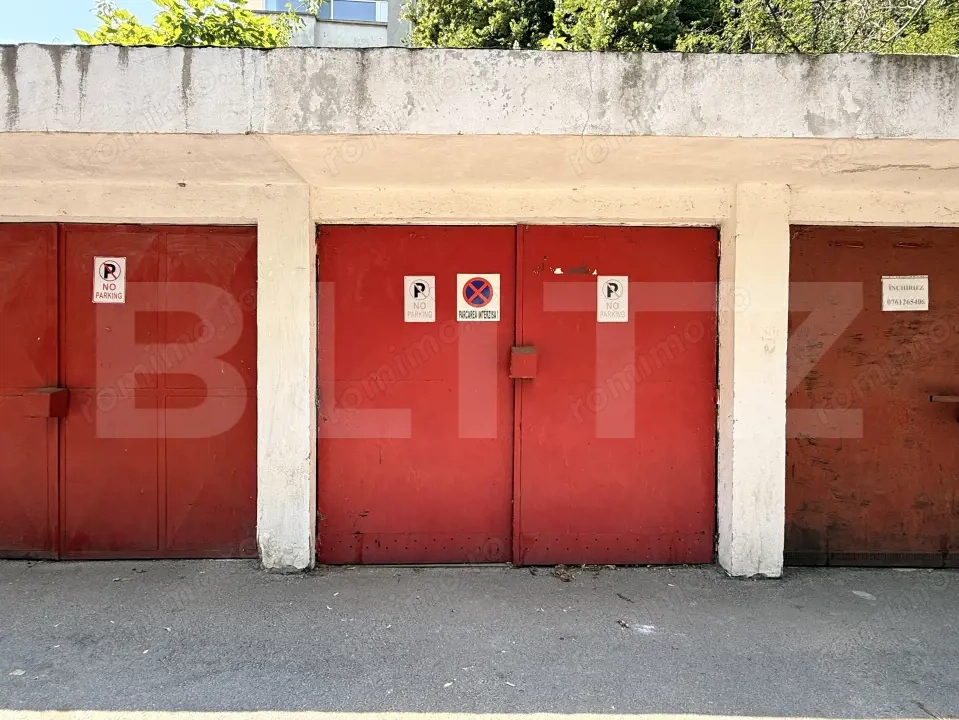 Garaj cu acoperiș circulabil, 17 mp, Calea București
