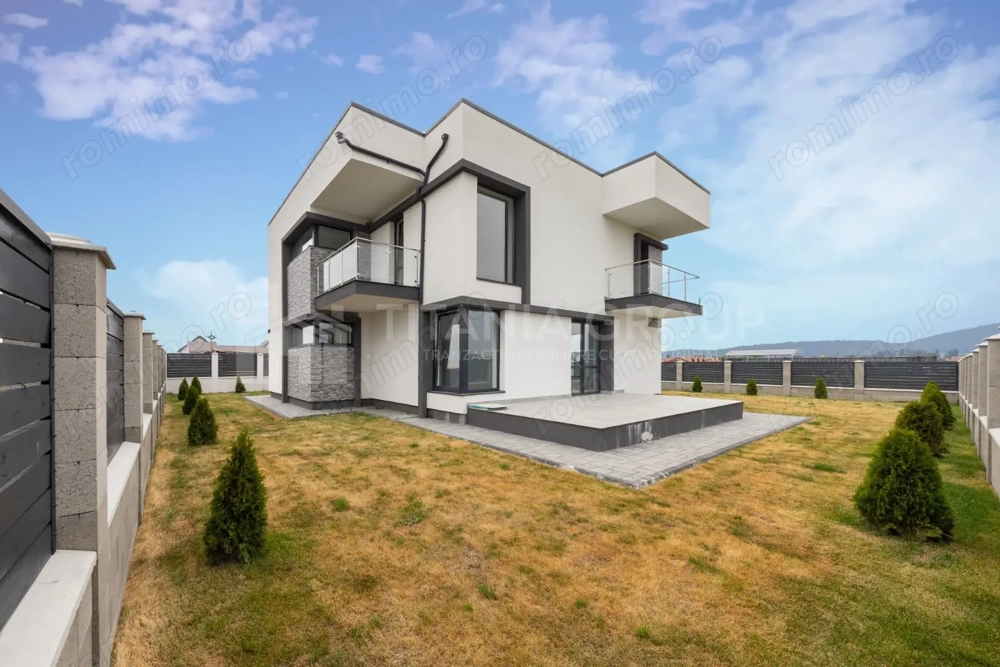 Casă individuală premium, teren 519 mp, Sanpetru