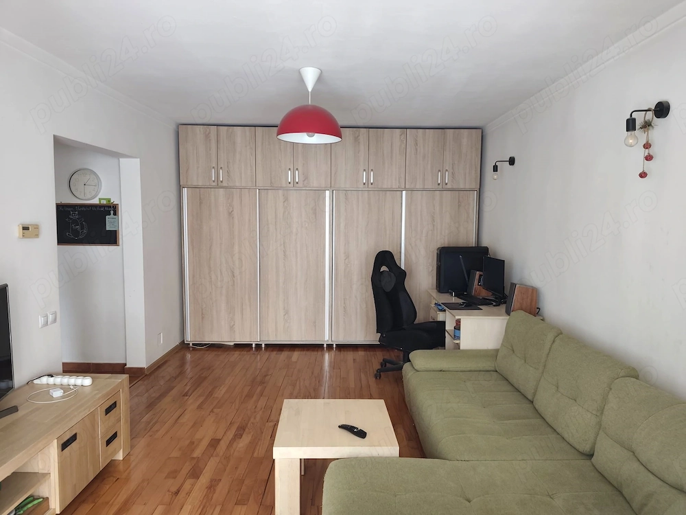 Proprietar: 2 Camere Open-Space MOBILAT COMPLET, 52 mp, Bulevardul Republicii   Etaj 1