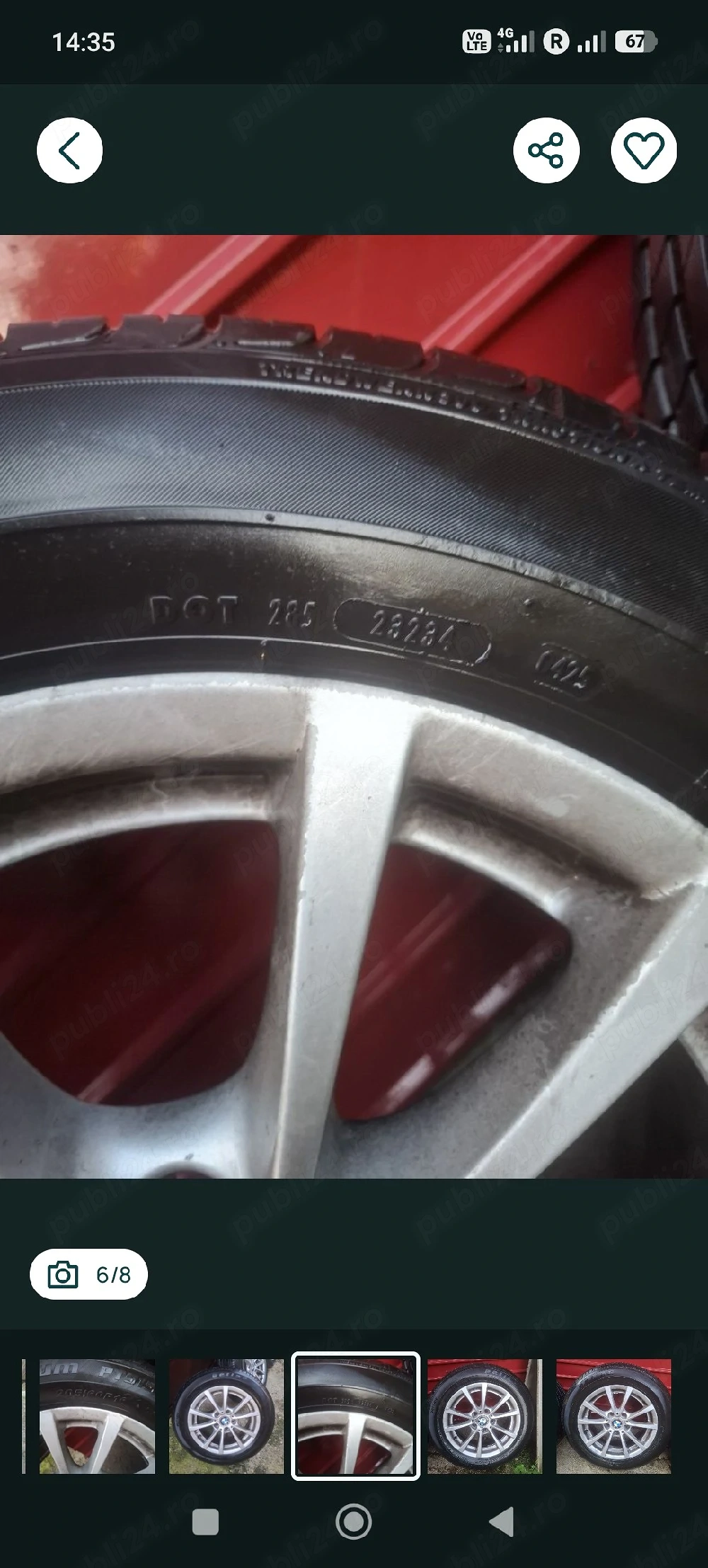 anvelope cu jante BMW