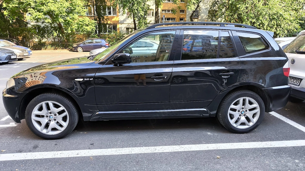 BMW X3 3.0 benzina, 2007, cutie automata, tracțiune integrală xDrive (4x4), versiune piața SUA, pach