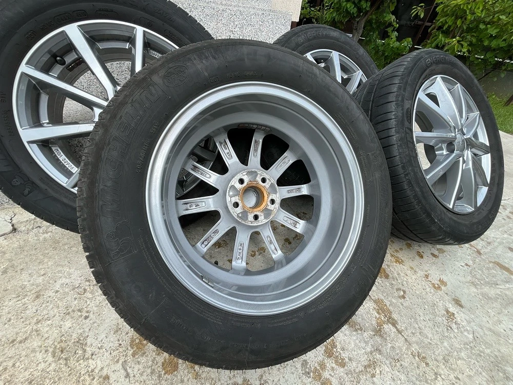 Jante aliaj, anvelope vara Michelin 205/55/R16
