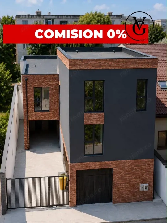 Vila YIN P+2: 251 mp construiți și curte, zona centrală a Constanței