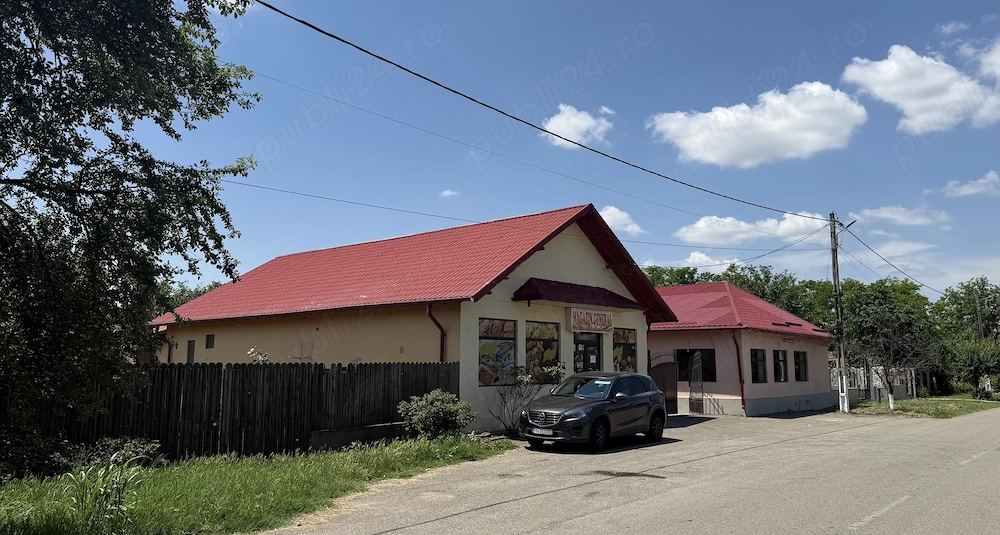 Proprietate mixtă ( casa + 2 spații comerciale, teren 1780mp)