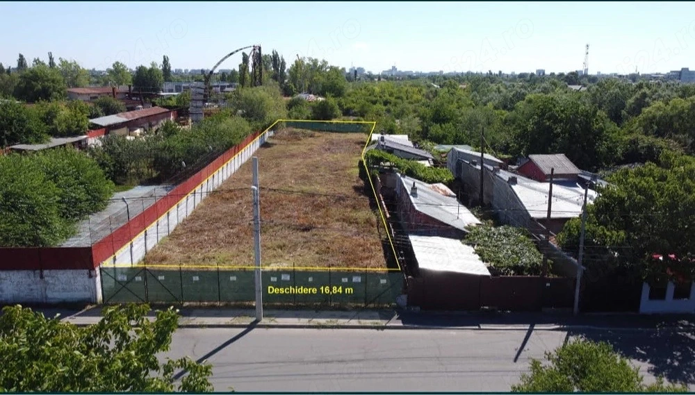 Teren intravilan 1.750 mp | Deschidere 16,84 ml | Sector 6 | Toate utilitățile | 230.000  