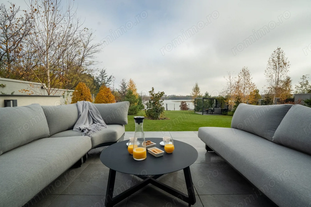 Smart-Home nZEB spectaculoasa Bucuresti Sector 1 cu deschidere lac -teren 2000mp