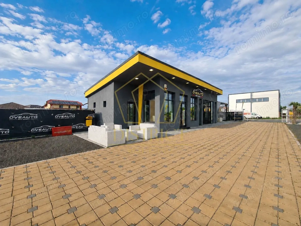 COM 0% Pozitie excelenta, spatiu cu teren servicii | Intrare Sacalaz