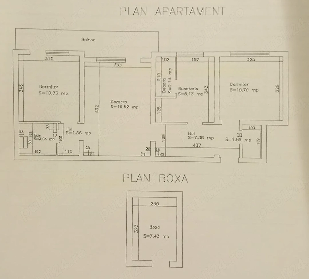 Apartament 3 camere