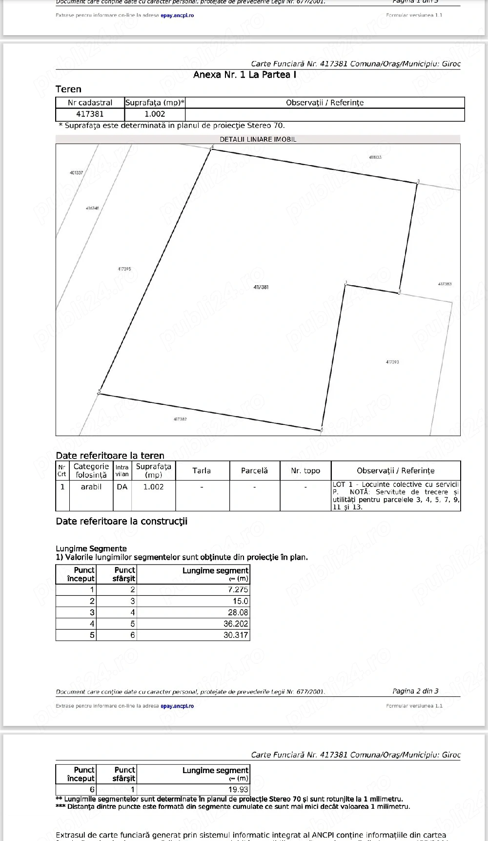 Vând teren pt 10 apartamente 