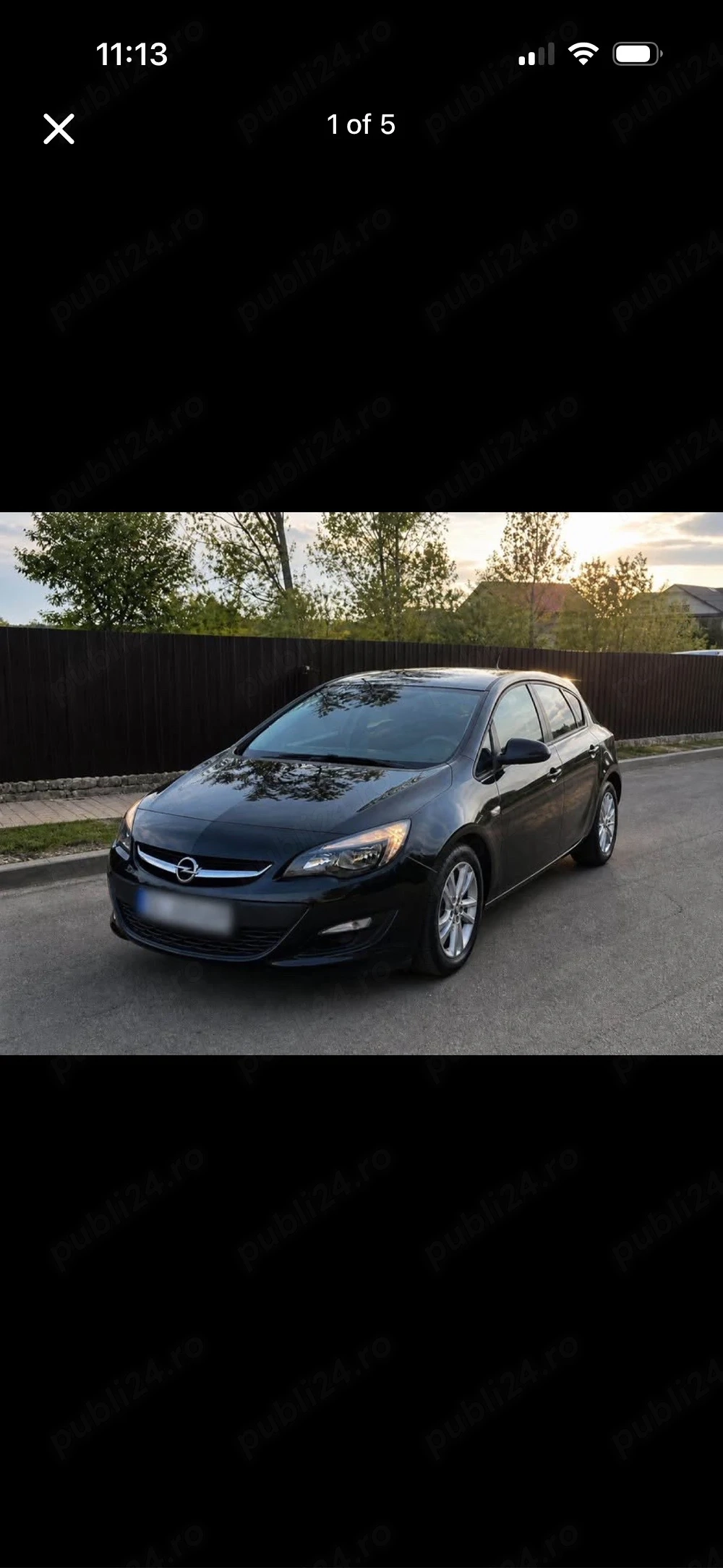 Opel Astra J 2014