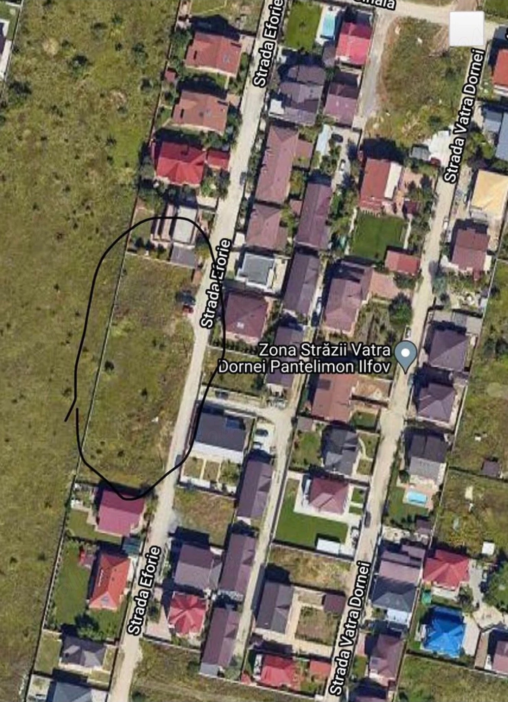 Teren 1.878 mp cu Autorizație pentru 7 Case P+1 | Pantelimon   Str. Eforie | Utilități | Lângă Lac 