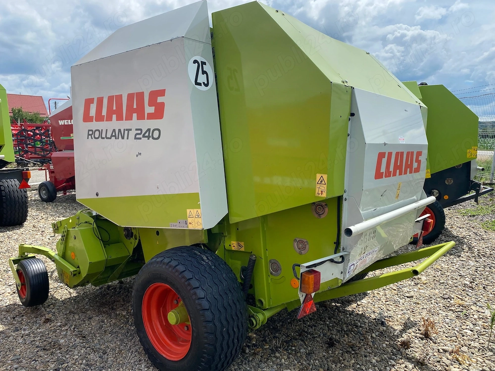 Presa de balota cilindrica Claas Rollant 240 