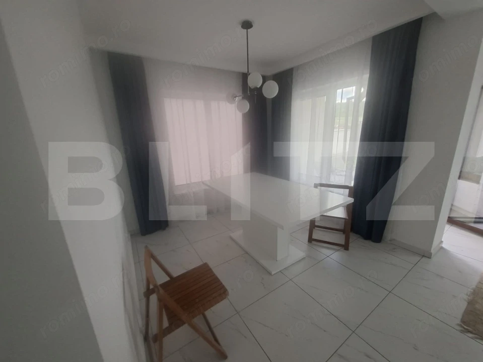 Casă tip duplex P+M, construită în 2019, 136 mp, teren de 250 mp – zona Budiului