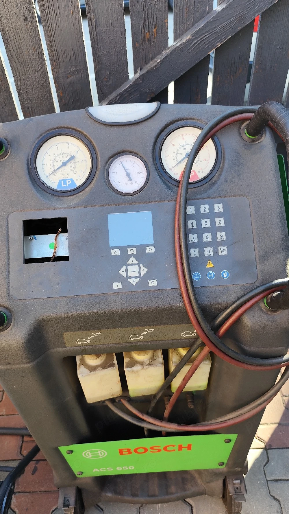 Statie incarcare freon auto Bosch complet automat 
