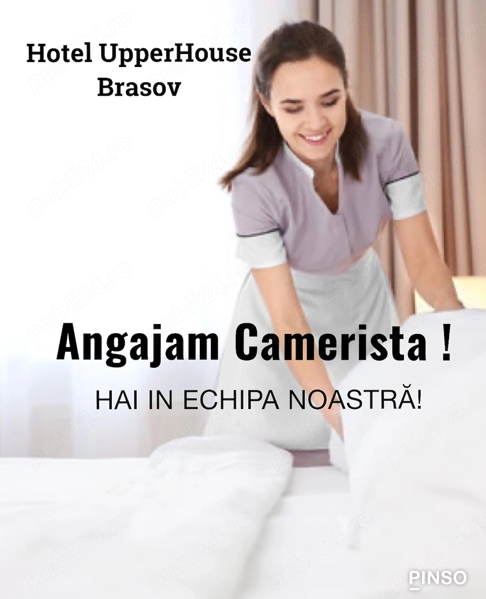 Angajez cameristă și ajutor la mic dejun!