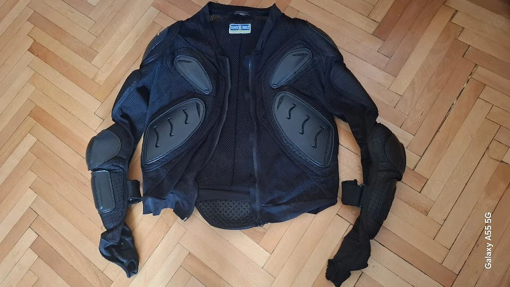  Jacheta si Armura de protectie , M, si Manusi motocicleta