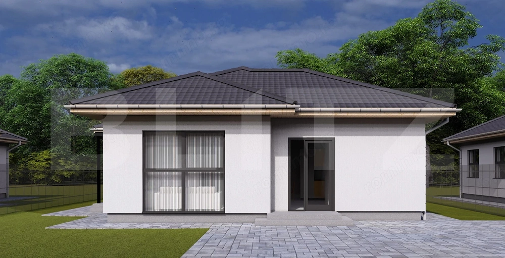 Casă 120 mp utili, teren 468 mp, cartier nou – Livezeni