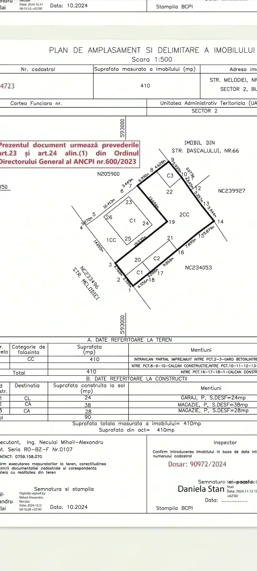 Vand teren intravilan
