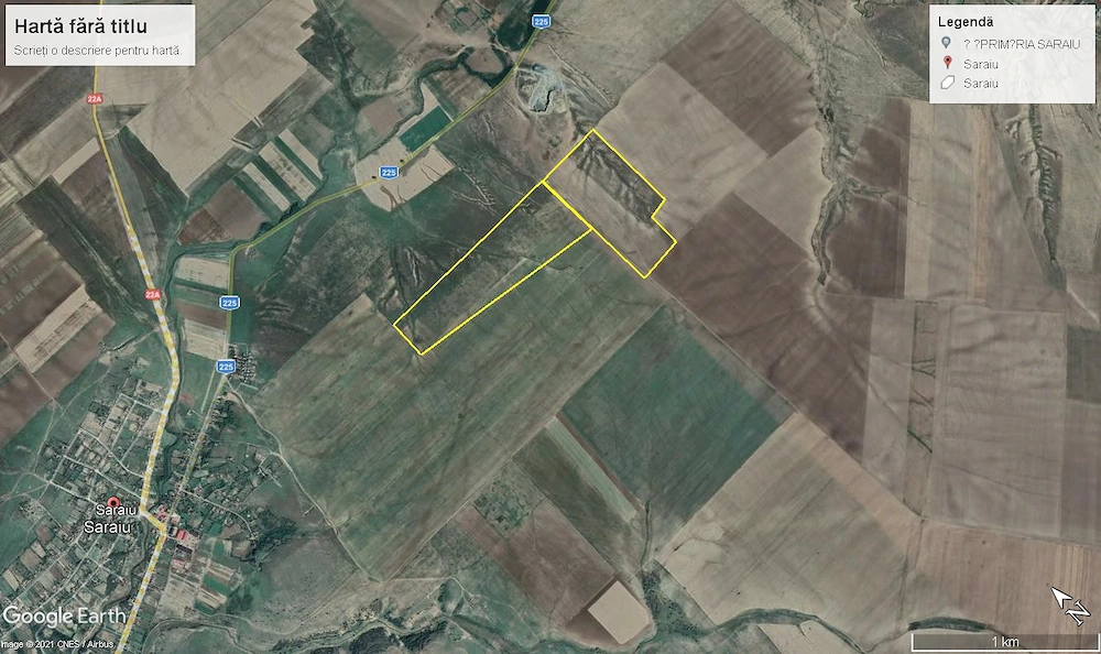 Vanzare Inchiriere teren pășune 59 Ha-Ideal Parc Energetic