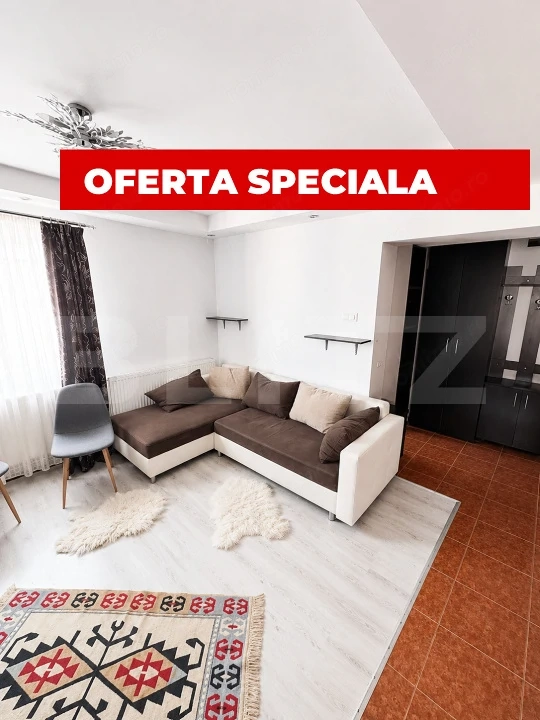 Garsoniera in acte,  26 mp, renovata, ideala pentru investitie, Craiter 