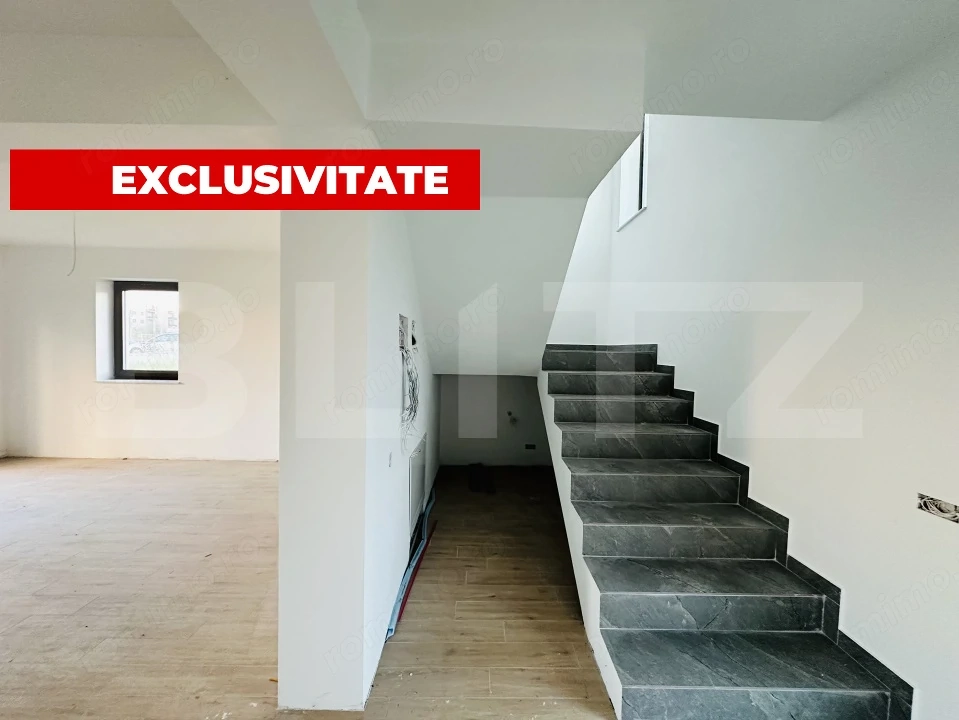 Casa tip duplex 4 camere 130mp utili, complex rezidential nou, in Tractorul