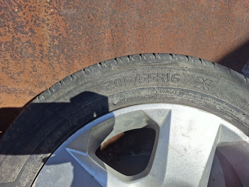 Anvelope de vara + Jante Opel Astra H 