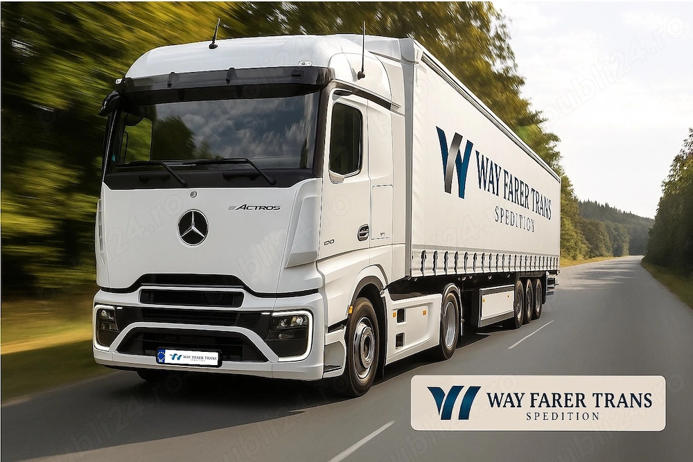 Sofer de TIR pentru TUR - RETUR -  3200 EURO 