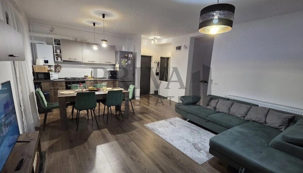 Apartament mobilat 2 camere, 53 mp, etaj 3, Giroc