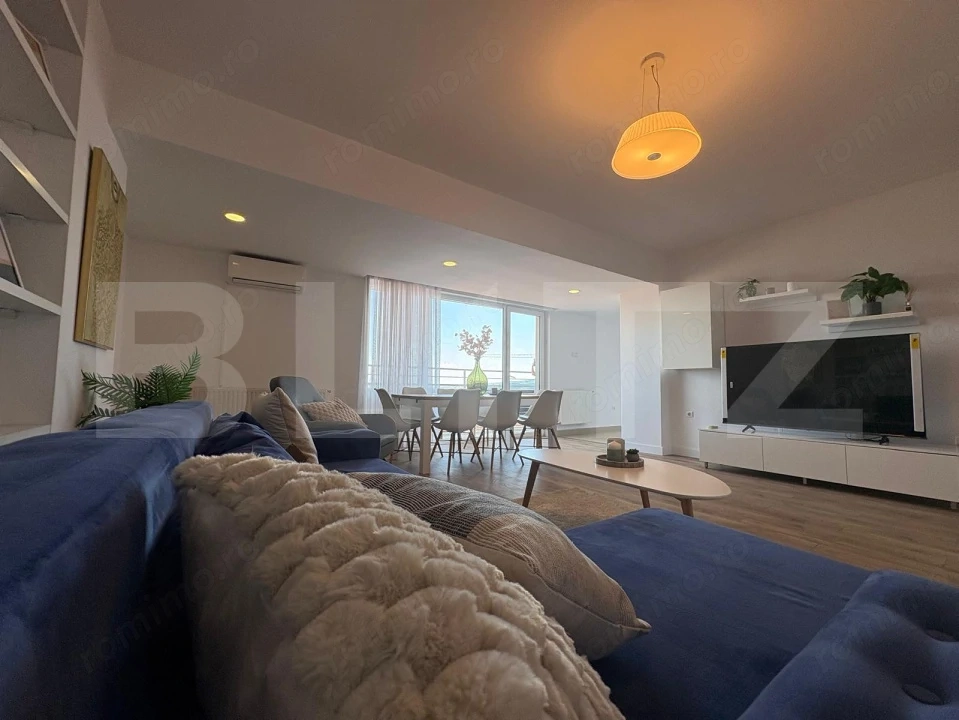 Penthouse de 230 mp, pe 2 nivele in Buna Ziua - Panoramă Superbă!