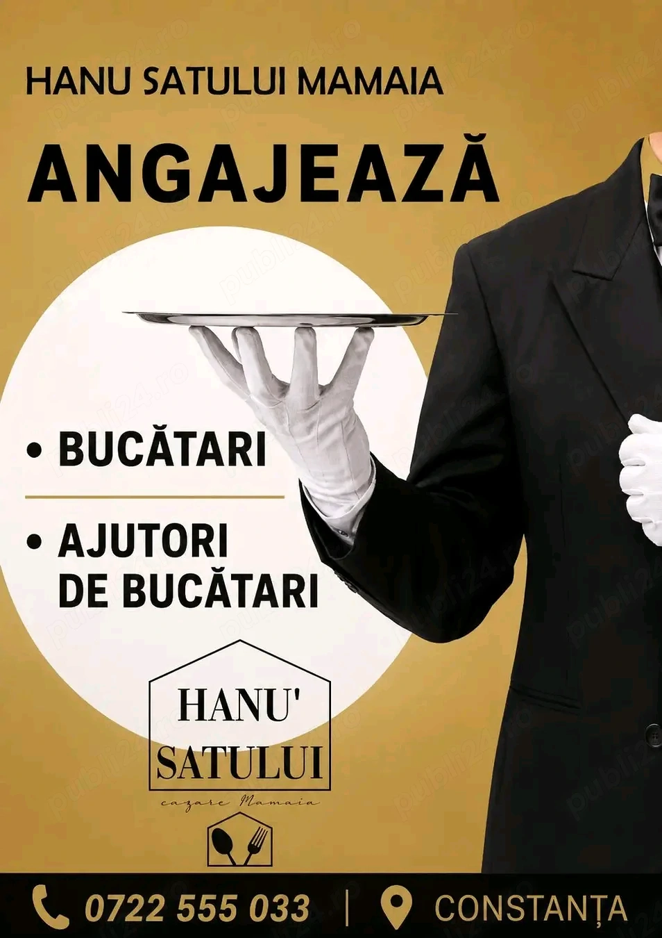 Angajam personal Horeca restaurant 