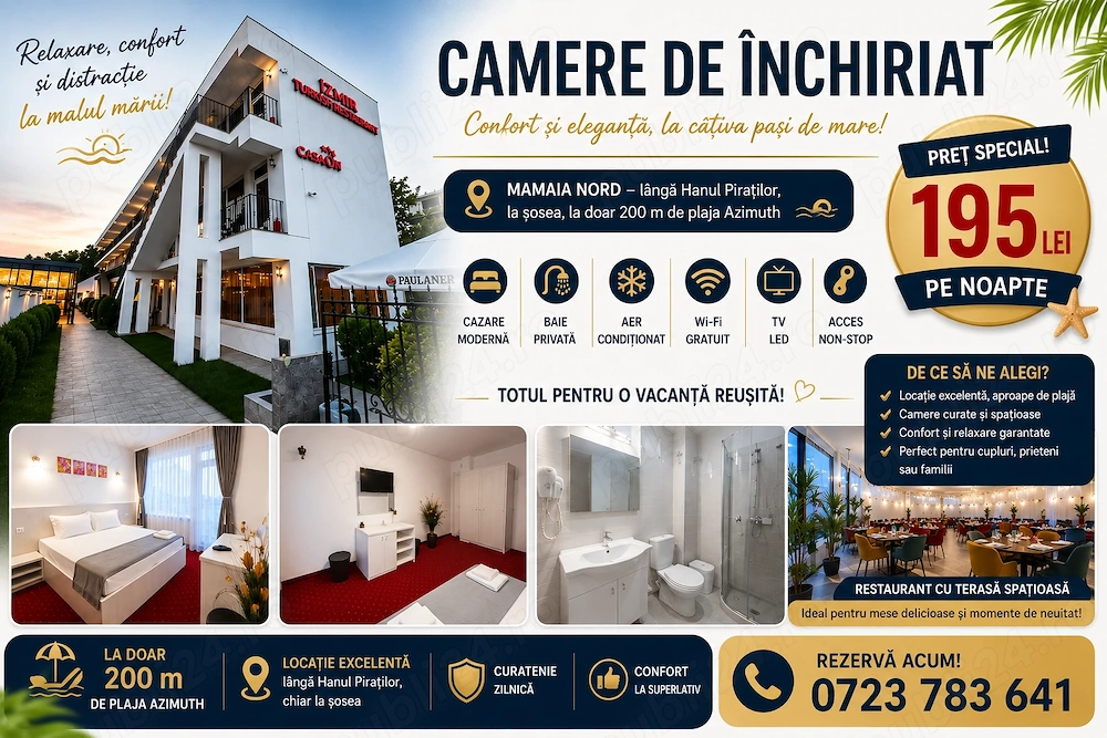  Casa ON- Camere de inchiriat in Mamaia Nord 