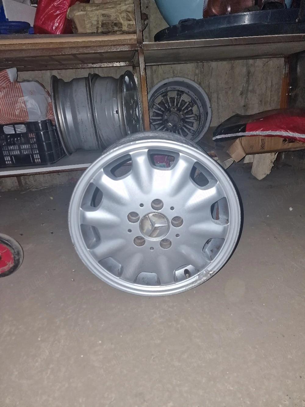 jenți Mercedes Benz R16 si R15 si anvelope noi R16