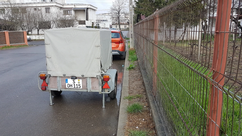 Remorca 600kg impecabila.