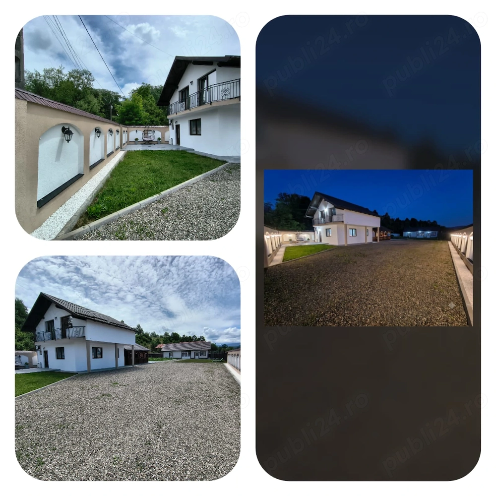 Casă Vilă modernă autonomă, Anexă spațioasă de 120mp și Teren de 1200mp în