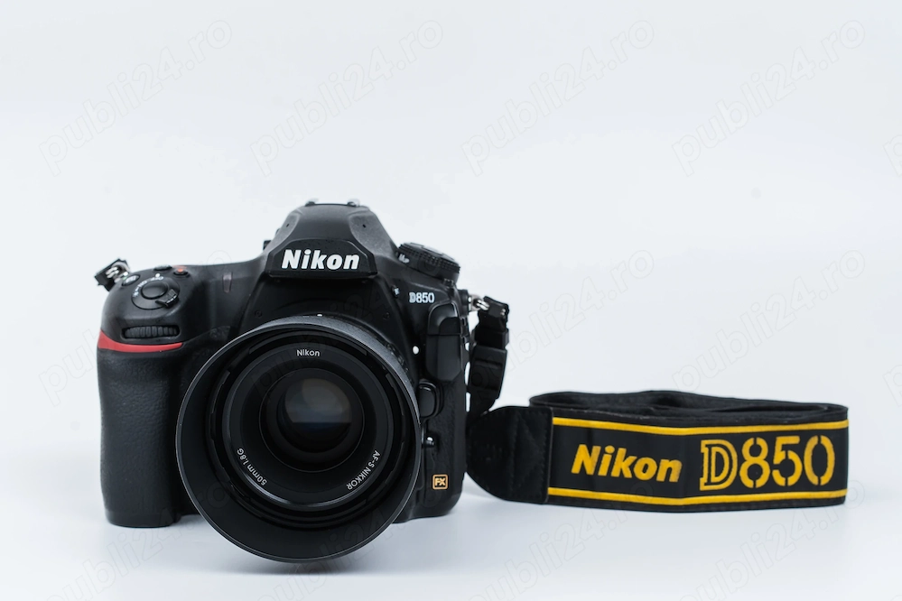Nikon D850 body + obiectiv Nikkor 50mm f 1.8G