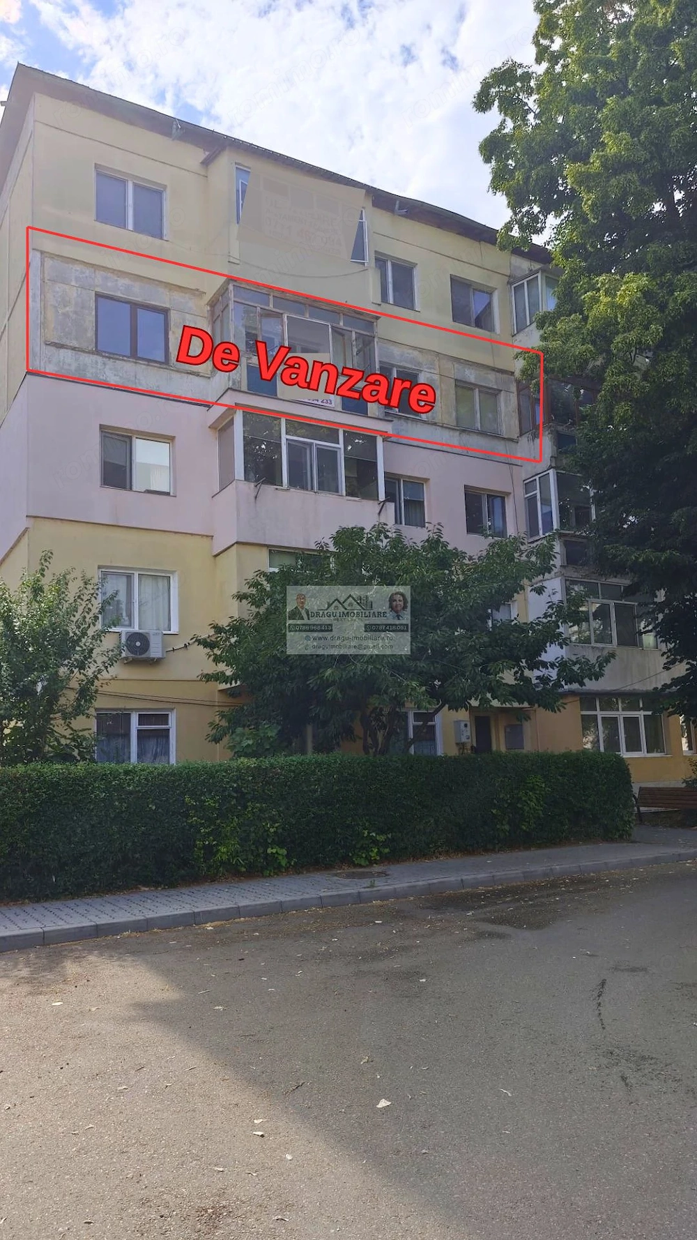 Apartament 4 camere | 60 mp | Etaj 3 | Aleea Strandului – Tecuci