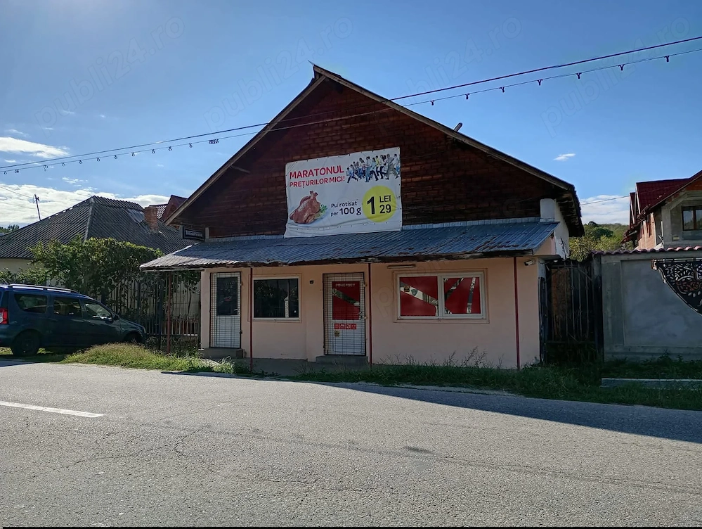 Spatiu comercial de închiriat sat Beleti aprox 70 mp 1000 lei chirie