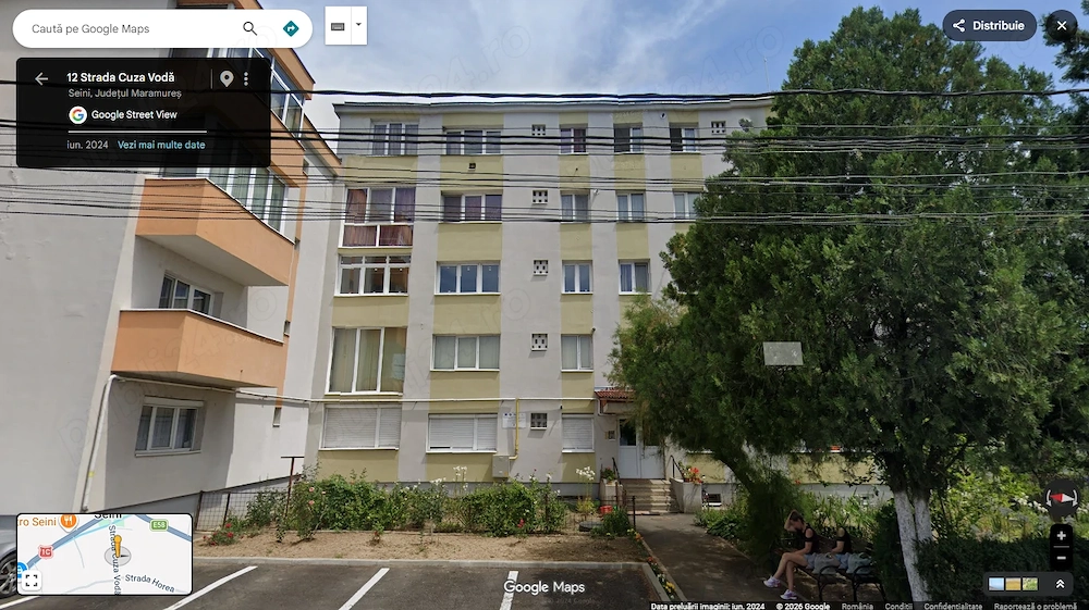 apartament 3 camere de vânzare, etaj 1, strada Cuza Voda, nr. 5, oras Seini