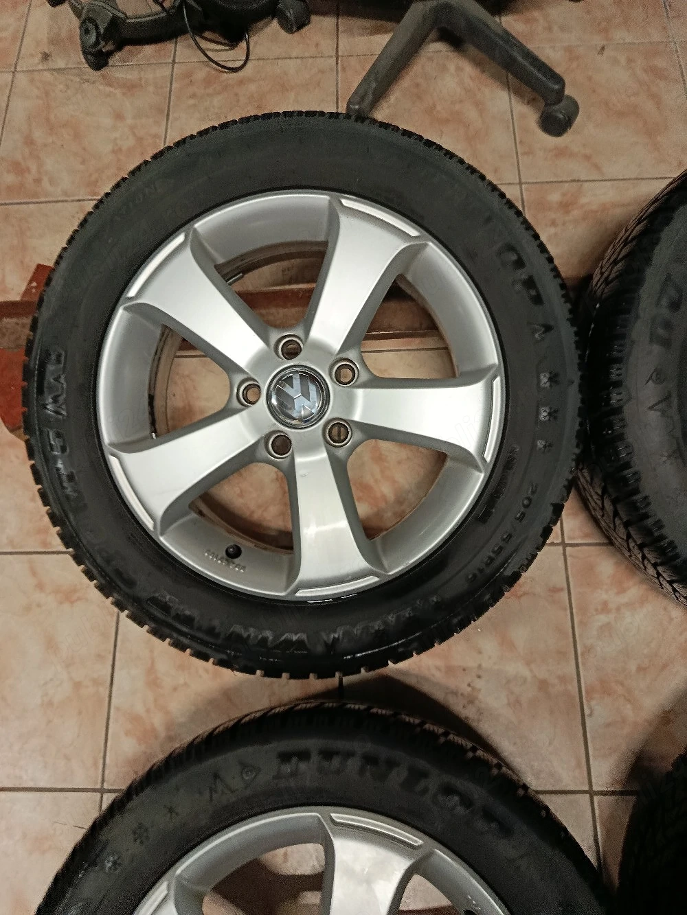 Jante vw,skoda,seat, audi 5x112 16 bonus anvelope 205 55 16
