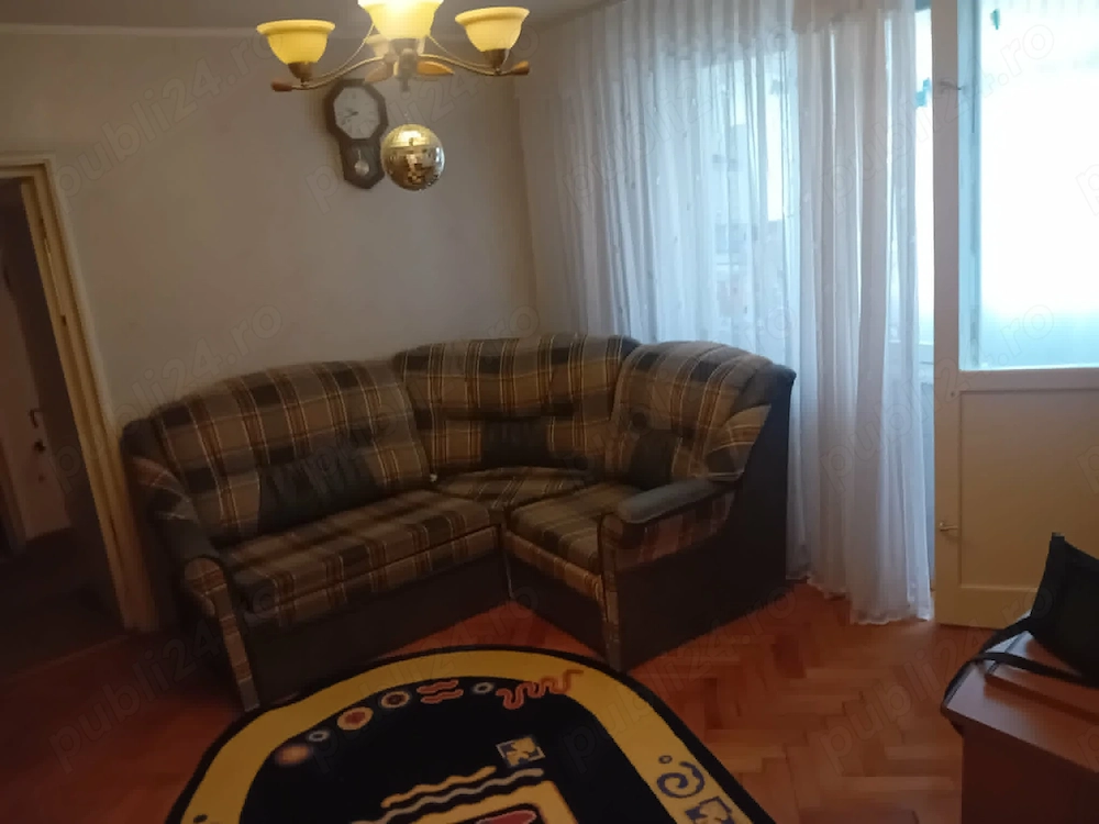 Ap 3 Cam Darmanesti Parter 55mp balcon centrala termopan mobilat