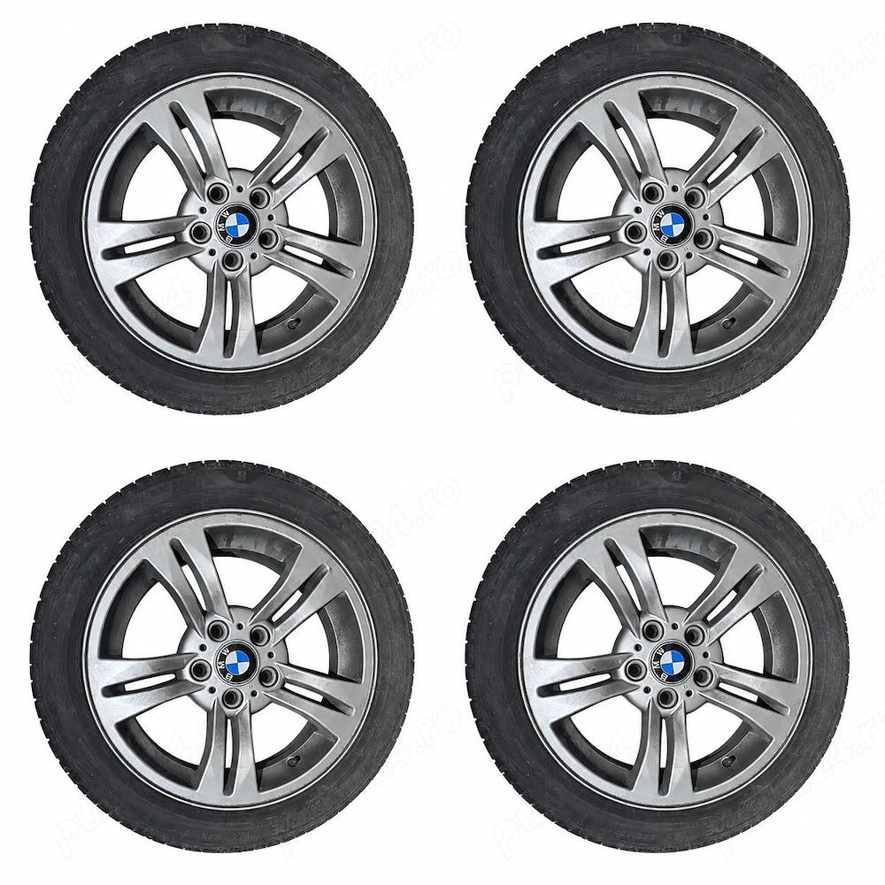  Set jante originale BMW R17 + anvelope Bridgestone Turanza 6