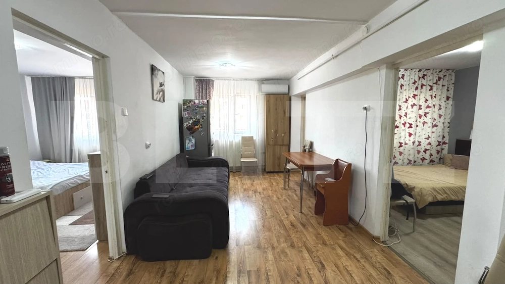 Apartament cu 2 camere, 51 mp, etaj intermediar, zona Mercur – Cetate